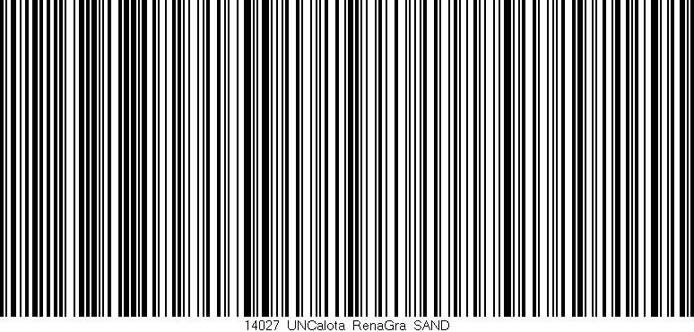 Código de barras (EAN, GTIN, SKU, ISBN): '14027_UNCalota_RenaGra_SAND'