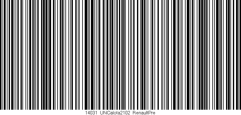 Código de barras (EAN, GTIN, SKU, ISBN): '14031_UNCalota2102_RenaultPre'