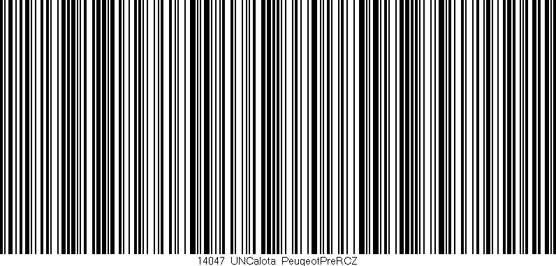 Código de barras (EAN, GTIN, SKU, ISBN): '14047_UNCalota_PeugeotPreRCZ'