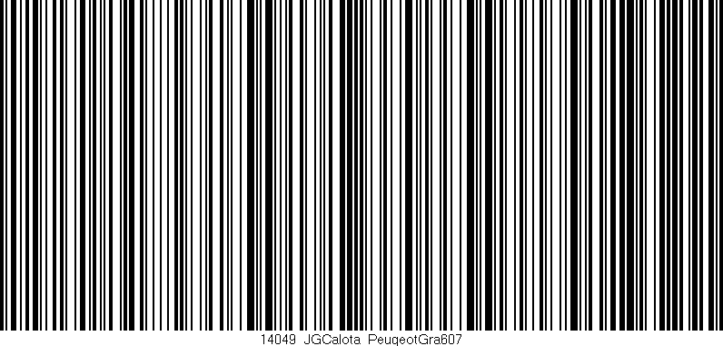 Código de barras (EAN, GTIN, SKU, ISBN): '14049_JGCalota_PeugeotGra607'