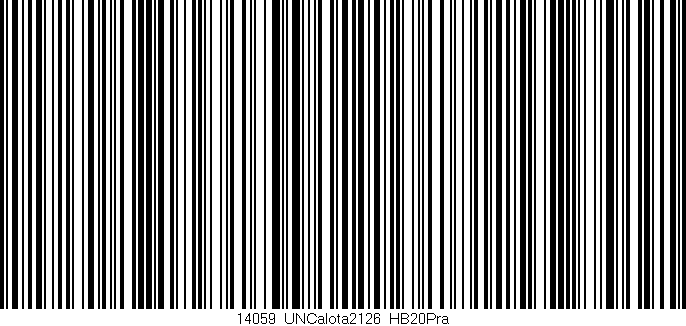 Código de barras (EAN, GTIN, SKU, ISBN): '14059_UNCalota2126_HB20Pra'