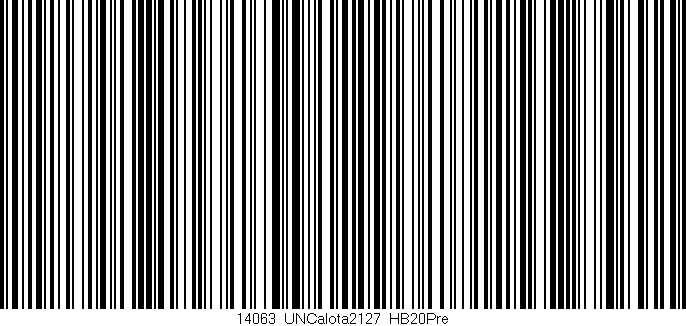 Código de barras (EAN, GTIN, SKU, ISBN): '14063_UNCalota2127_HB20Pre'