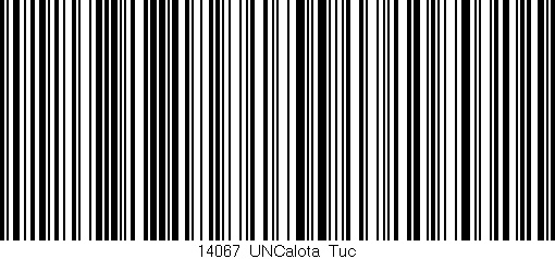 Código de barras (EAN, GTIN, SKU, ISBN): '14067_UNCalota_Tuc'