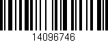 Código de barras (EAN, GTIN, SKU, ISBN): '14096746'