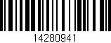 Código de barras (EAN, GTIN, SKU, ISBN): '14280941'