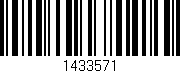 Código de barras (EAN, GTIN, SKU, ISBN): '1433571'