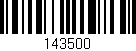 Código de barras (EAN, GTIN, SKU, ISBN): '143500'