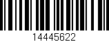 Código de barras (EAN, GTIN, SKU, ISBN): '14445622'