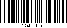 Código de barras (EAN, GTIN, SKU, ISBN): '1448800DE'