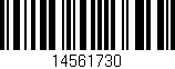 Código de barras (EAN, GTIN, SKU, ISBN): '14561730'