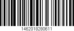 Código de barras (EAN, GTIN, SKU, ISBN): '1462018280611'
