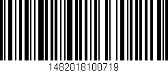 Código de barras (EAN, GTIN, SKU, ISBN): '1482018100719'