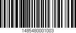 Código de barras (EAN, GTIN, SKU, ISBN): '1485480001003'