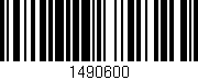 Código de barras (EAN, GTIN, SKU, ISBN): '1490600'