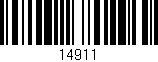 Código de barras (EAN, GTIN, SKU, ISBN): '14911'