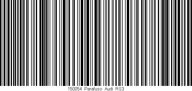 Código de barras (EAN, GTIN, SKU, ISBN): '150054_Parafuso_Audi_RS3'