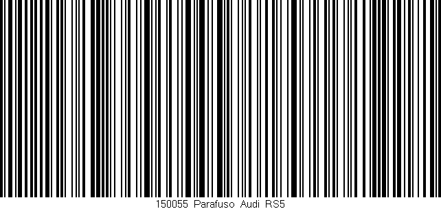 Código de barras (EAN, GTIN, SKU, ISBN): '150055_Parafuso_Audi_RS5'