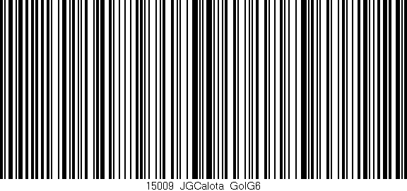 Código de barras (EAN, GTIN, SKU, ISBN): '15009_JGCalota_GolG6'