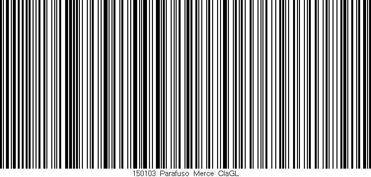 Código de barras (EAN, GTIN, SKU, ISBN): '150103_Parafuso_Merce_ClaGL'