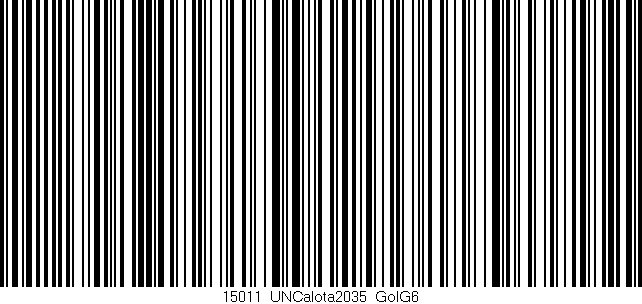 Código de barras (EAN, GTIN, SKU, ISBN): '15011_UNCalota2035_GolG6'