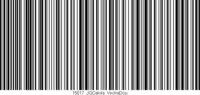Código de barras (EAN, GTIN, SKU, ISBN): '15017_JGCalota_VectraDou'