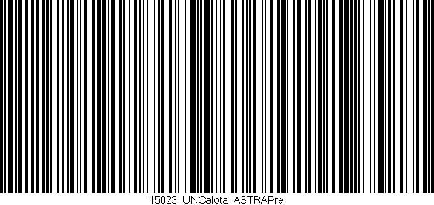 Código de barras (EAN, GTIN, SKU, ISBN): '15023_UNCalota_ASTRAPre'