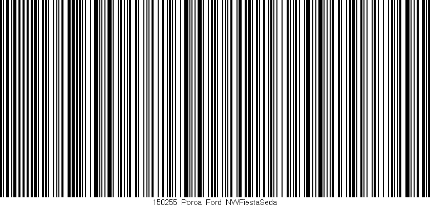 Código de barras (EAN, GTIN, SKU, ISBN): '150255_Porca_Ford_NWFiestaSeda'