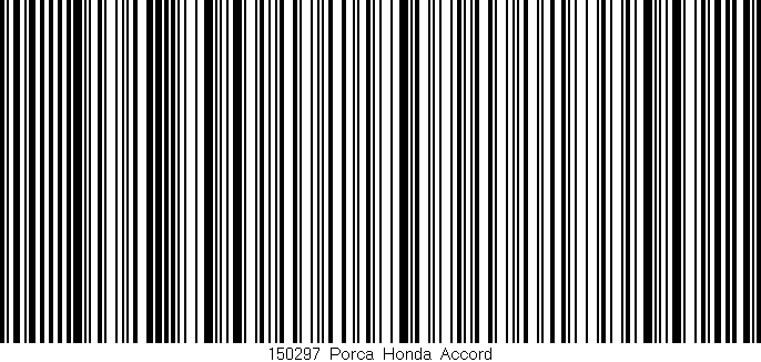Código de barras (EAN, GTIN, SKU, ISBN): '150297_Porca_Honda_Accord'