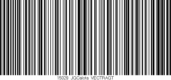 Código de barras (EAN, GTIN, SKU, ISBN): '15029_JGCalota_VECTRAGT'