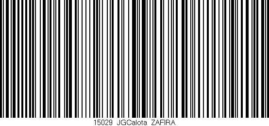 Código de barras (EAN, GTIN, SKU, ISBN): '15029_JGCalota_ZAFIRA'