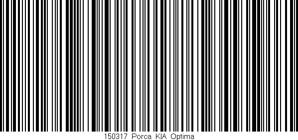 Código de barras (EAN, GTIN, SKU, ISBN): '150317_Porca_KIA_Optima'