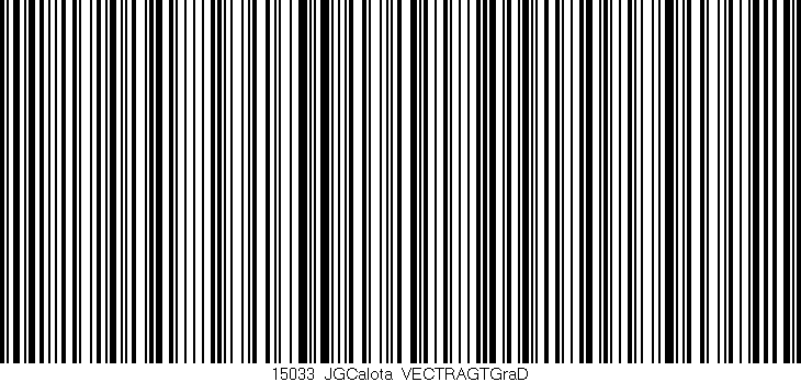 Código de barras (EAN, GTIN, SKU, ISBN): '15033_JGCalota_VECTRAGTGraD'