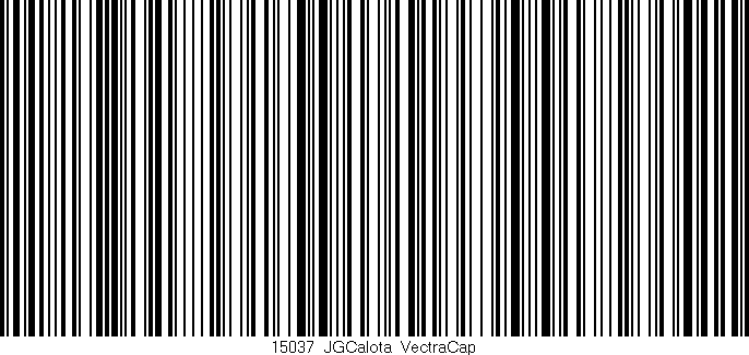 Código de barras (EAN, GTIN, SKU, ISBN): '15037_JGCalota_VectraCap'