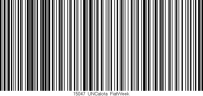 Código de barras (EAN, GTIN, SKU, ISBN): '15047_UNCalota_FiatWeek'