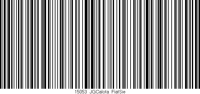 Código de barras (EAN, GTIN, SKU, ISBN): '15053_JGCalota_FiatSie'