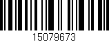 Código de barras (EAN, GTIN, SKU, ISBN): '15079673'
