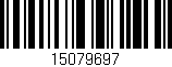 Código de barras (EAN, GTIN, SKU, ISBN): '15079697'