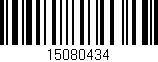 Código de barras (EAN, GTIN, SKU, ISBN): '15080434'