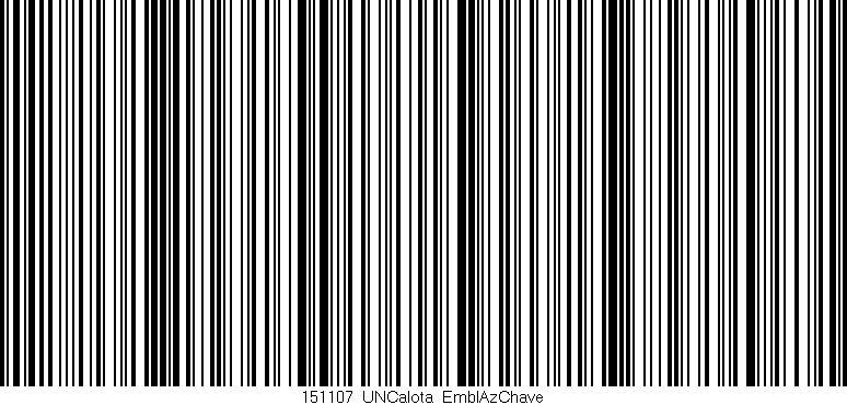 Código de barras (EAN, GTIN, SKU, ISBN): '151107_UNCalota_EmblAzChave'