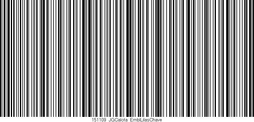 Código de barras (EAN, GTIN, SKU, ISBN): '151109_JGCalota_EmblLilasChave'