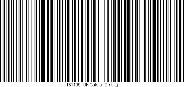 Código de barras (EAN, GTIN, SKU, ISBN): '151109_UNCalota_EmblLj'