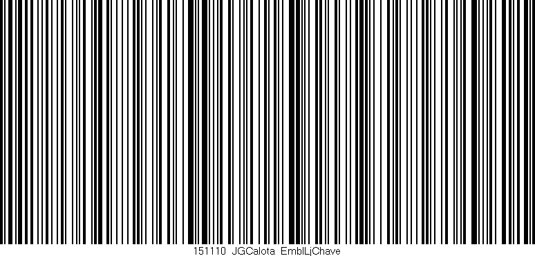 Código de barras (EAN, GTIN, SKU, ISBN): '151110_JGCalota_EmblLjChave'