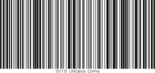 Código de barras (EAN, GTIN, SKU, ISBN): '151115_UNCalota_CorPra'