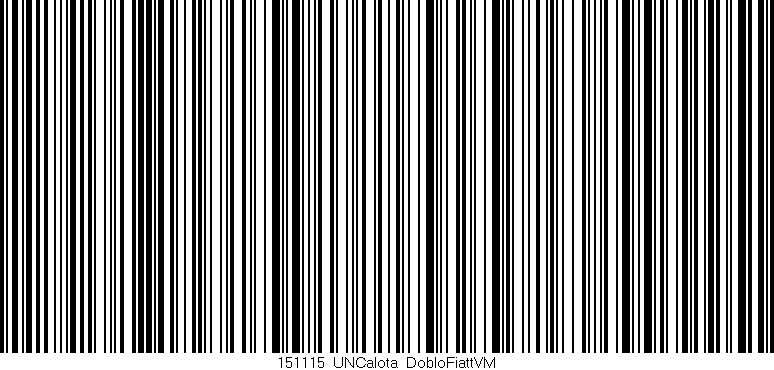 Código de barras (EAN, GTIN, SKU, ISBN): '151115_UNCalota_DobloFiattVM'
