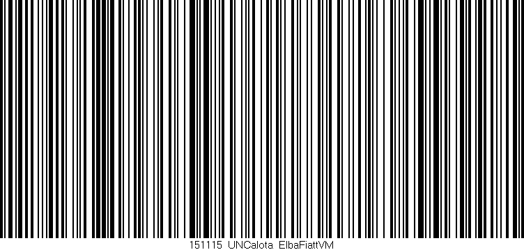 Código de barras (EAN, GTIN, SKU, ISBN): '151115_UNCalota_ElbaFiattVM'