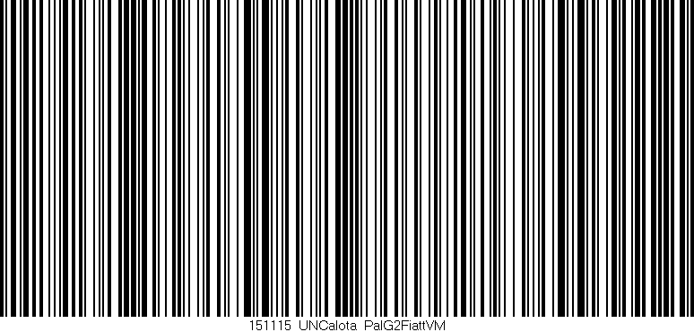 Código de barras (EAN, GTIN, SKU, ISBN): '151115_UNCalota_PalG2FiattVM'