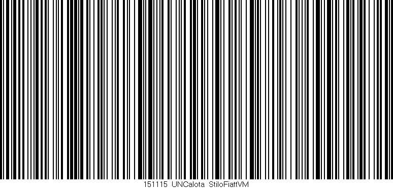 Código de barras (EAN, GTIN, SKU, ISBN): '151115_UNCalota_StiloFiattVM'