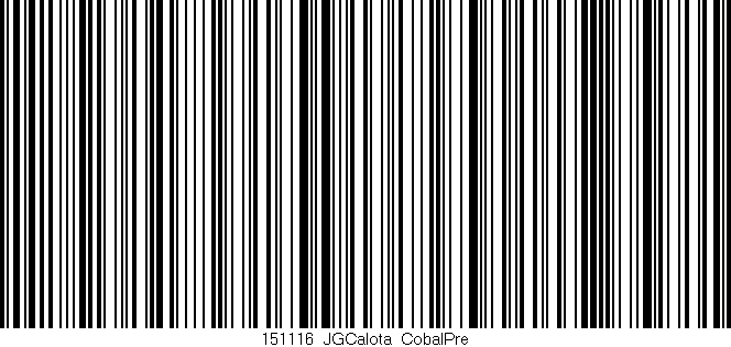 Código de barras (EAN, GTIN, SKU, ISBN): '151116_JGCalota_CobalPre'
