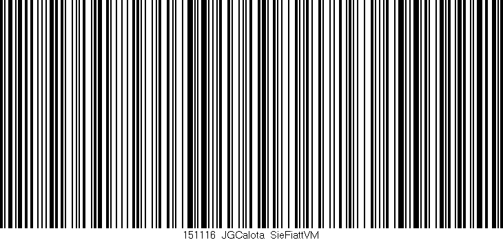Código de barras (EAN, GTIN, SKU, ISBN): '151116_JGCalota_SieFiattVM'