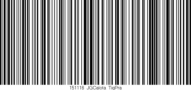 Código de barras (EAN, GTIN, SKU, ISBN): '151116_JGCalota_TigPra'
